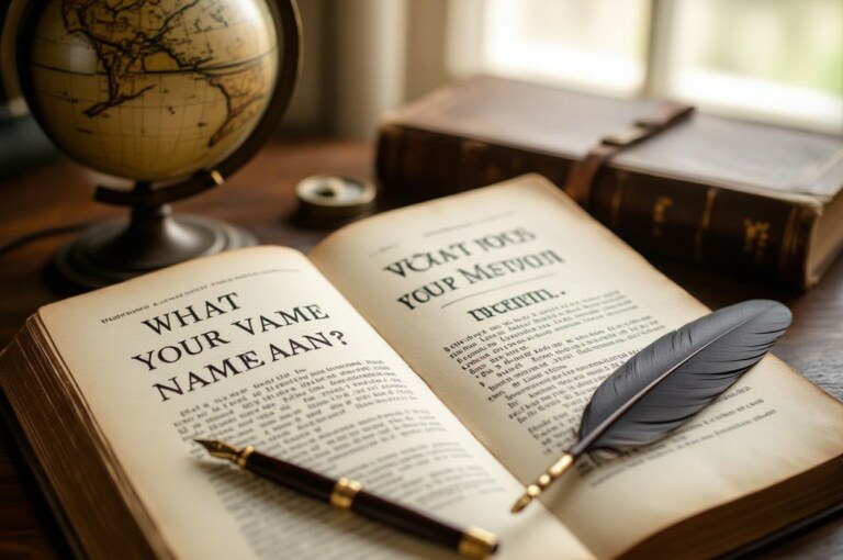 What Does Your Name Mean? Uncovering the History and Significance of Personal Names