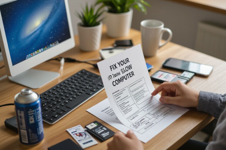 How to Fix a Slow Computer in 10 Minutes (No Tech Skills Required)