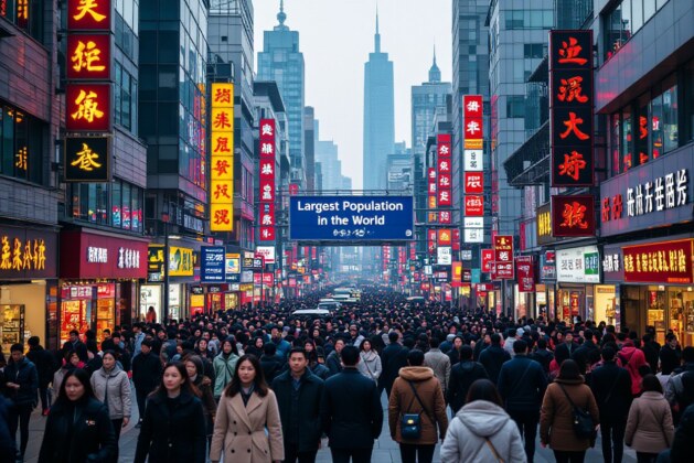 Which Country Has the Largest Population? Population Rankings