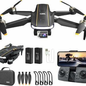 CHUBORY A68 Brushless Drone with 2K HD Camera, Auto Hover, and 3D Flips