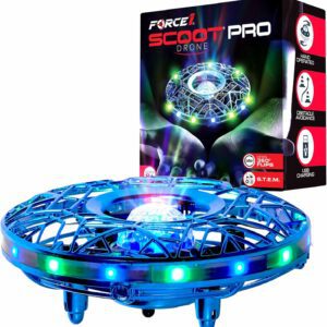 Force1 Scoot Pro Hand Operated Drone for Kids – Motion-Controlled, Safe Indoor Flying Fun