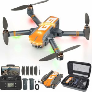 KINGULL G9 GPS Drone with 4K Camera, Brushless Motors, and 5G FPV Transmission