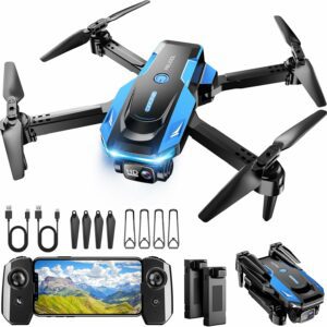 RELIDOL X62 Drone with 1080P HD Camera β Foldable Quadcopter with Voice & Gesture Control for Beginners