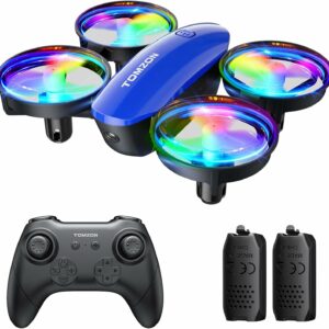 TOMZON A23 Mini Drone for Kids with LED Lights β Colorful, Fun, and Easy to Fly