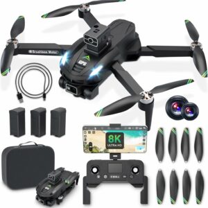 Ascenture V168 8K Drone with Dual Camera & Optical Flow Positioning