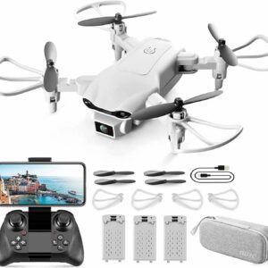 DRONEEYE 4DV9 Dual-Camera Drone with 1080P HD and Optical Flow Positioning