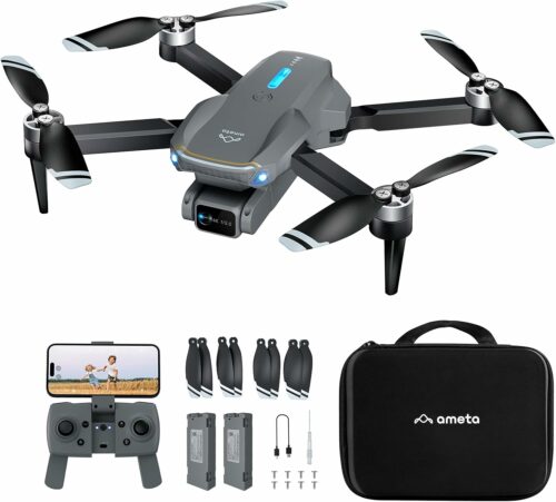 Ameta S20 Lite Brushless Drone with 4K UHD Camera, 5G FPV, and Beginner-Friendly Features