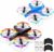 Amiline Mini Drones for Kids – 2-Pack with Colorful LED Lights and Fun Flight Modes