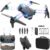 BEZGAR E88D Foldable Drone with 1080P HD Camera and Voice Control