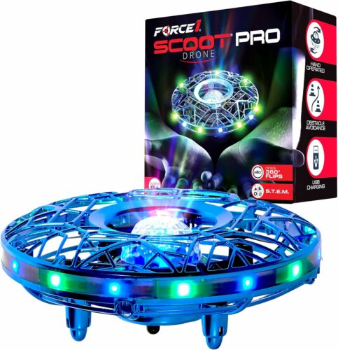 Force1 Scoot Pro Hand Operated Drone for Kids – Motion-Controlled, Safe Indoor Flying Fun