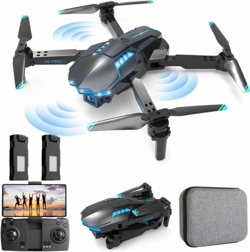 HONIVON Drone with 1080P HD Camera – Foldable RC Quadcopter for Kids and Beginners