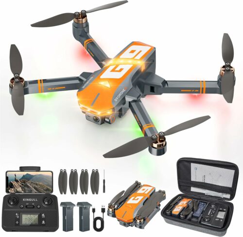 KINGULL G9 GPS Drone with 4K Camera, Brushless Motors, and 5G FPV Transmission