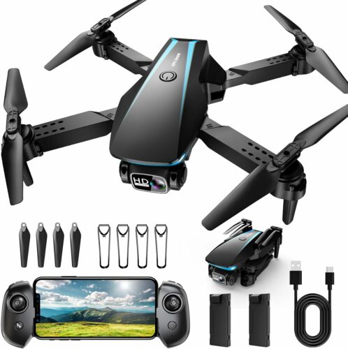 Oddire Mini Drone with Camera – 1080P HD Foldable Drone for Kids & Adults