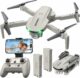 SIMREX X800 Foldable Drone with 1080P Camera, RGB Lights, and Optical Flow Positioning