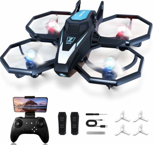 YLFU Drone with 1080P HD Camera – Foldable RC Quadcopter for Beginners and Kids