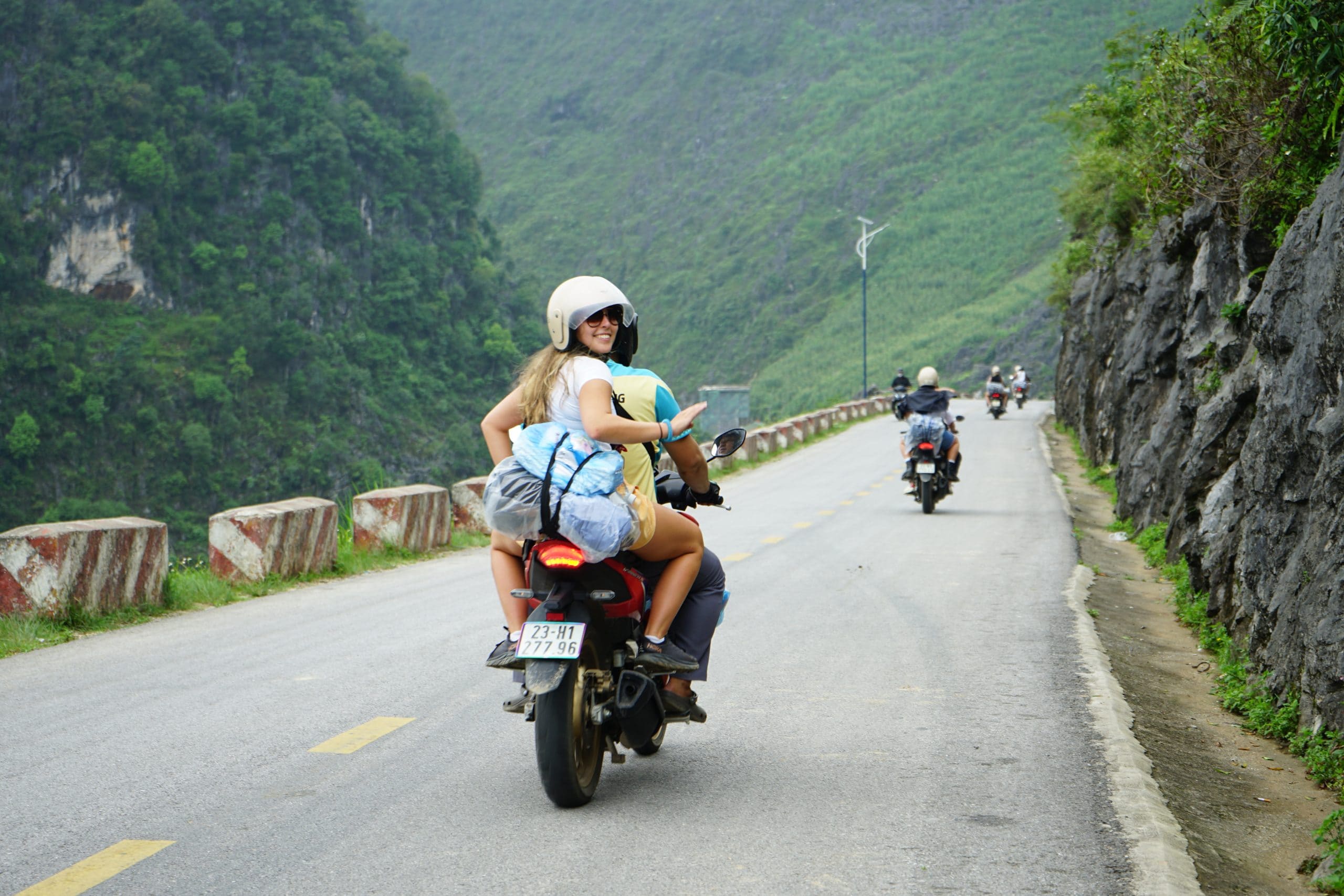 Enjoy on the road with Ha Giang Loop Motorbike Guide