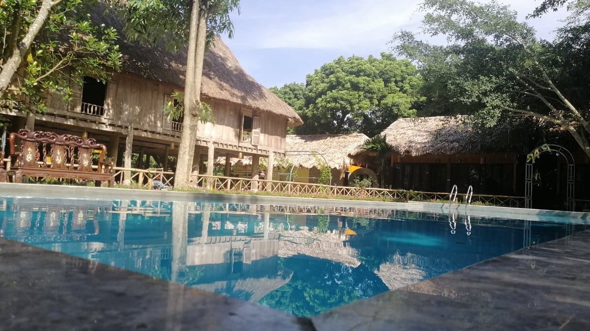 Pool - Mai Chau Farmstay