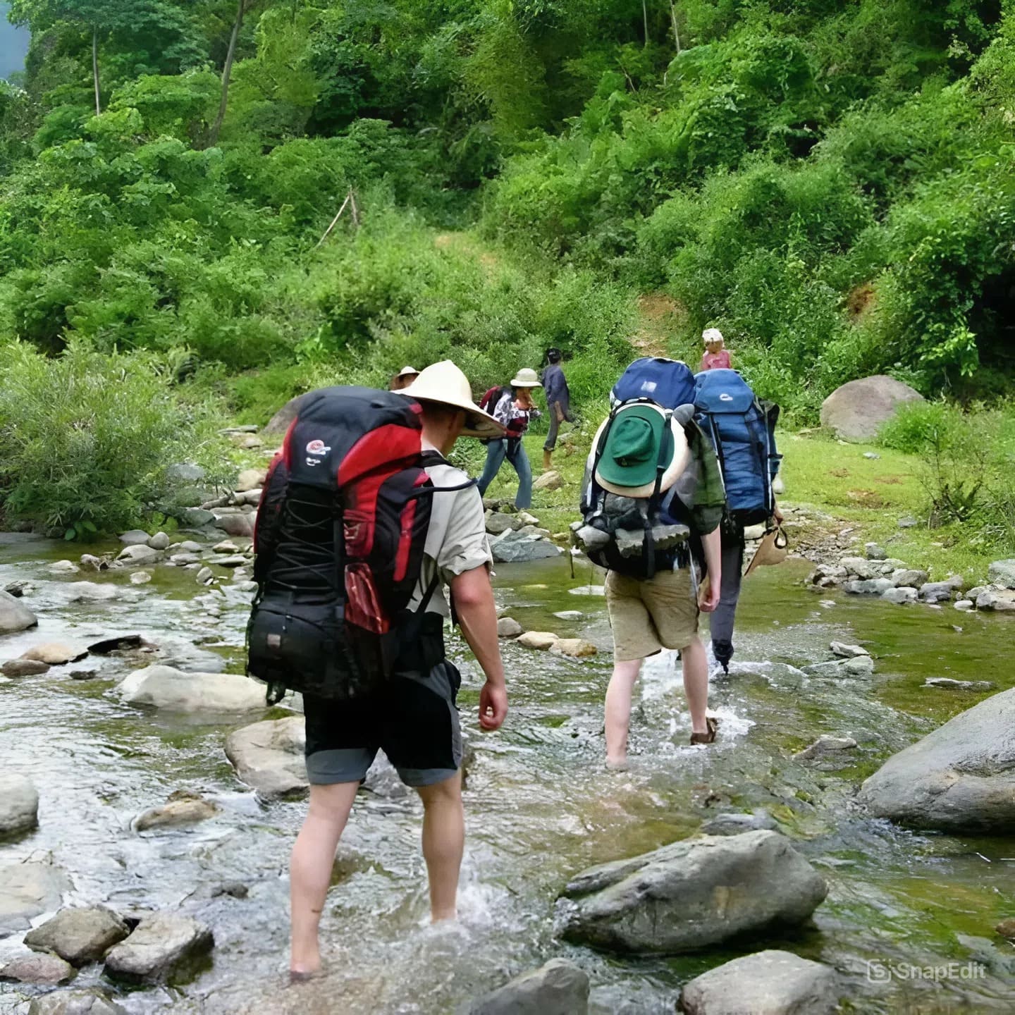 Trekking at Pu Luong Nature Reserve